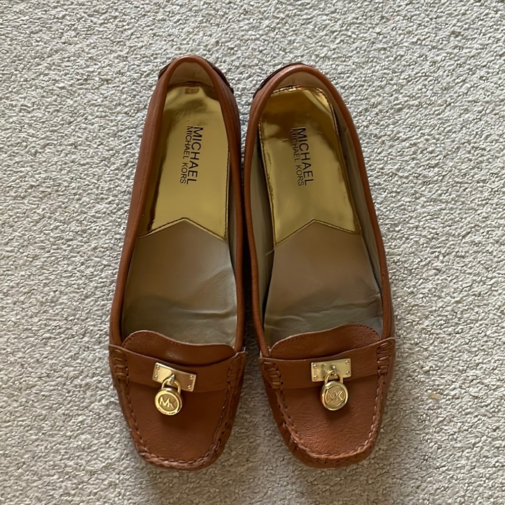 Michael Kors leather flats